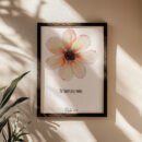 framed psalm 55 wall art on the beige wall